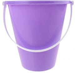TWM fialový kbelík na hračky 17 x 15 cm
