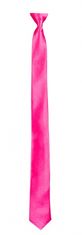 TWM Světle růžová lesklá unisex kravata 50 cm