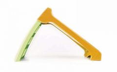 TWM zip 133,8 x 38,8 x 72,4 cm oranžová / zelená