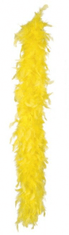 TWM boa dámy 180 cm se žlutým peřím