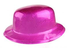 TWM metalický růžový klobouk jedné velikosti