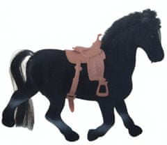 TWM Toy kůň 11 cm černý