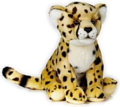 TWM Plyšová hračka gepard junior 25 cm plyšová žlutá