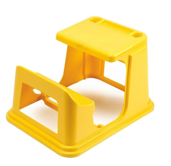 TWM mini psací stůl 79 cm žlutý