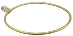 TWM hula hoop metalíza junior 65 cm žlutá