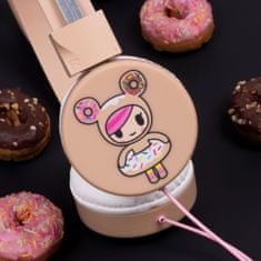 TWM sluchátka Tokidoki Donutella girls 21 cm hnědá