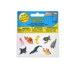 TWM miniaturní figurky Happy Sea Animals 2 cm, guma 8 kusů