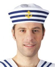 TWM námořnická čepice bílá / modrá