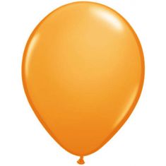 TWM 30 cm kovové balónky, latexová oranžová 10 ks