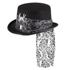 TWM čarodějnický klobouk Glitter Spider Jednorozměrný černý polyester