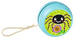 TWM yoyo Krabbelkäfer dřevěný pavouk junior 5,5 cm světle modrý