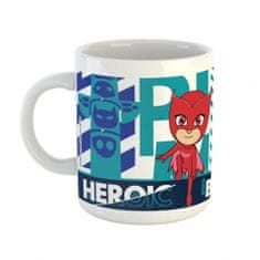 TWM PJ Masks chlapecký hrnek 325 ml keramický bílý / modrý