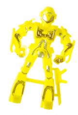 TWM robot chlapci 8 x 5 cm žlutý