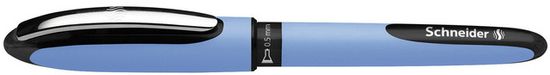 TWM Jedno hybridní kuličkové pero N 0,5 mm, černá / modrá guma