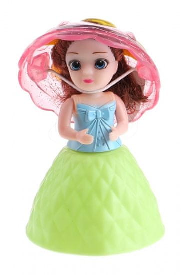 TWM cupcake princezna 10 cm limetka