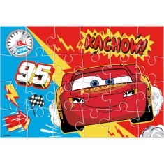 TWM skládačka / omalovánka Cars karton junior 24 dílů