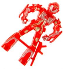 TWM robot chlapci 8 x 5 cm červený