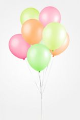 TWM Latexové balónky 30,5 cm, neonový mix barev 50 ks