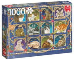 TWM Puzzle Kattenhoroscoop 1000 dílků