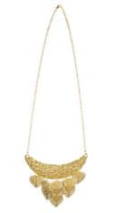 TWM náhrdelník cikánský se zlatými listy