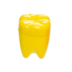TWM Junior Teeth Box 4 x 2,5 x 2,5 cm žlutá