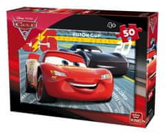 TWM puzzle DisneyCar 3 červená / modrá 50 dílků