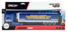 TWM Politie junior truck 37x7,5 cm modrý polypropylen