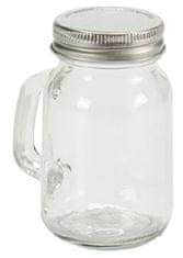 TWM Mason Jar 120 ml sklenice na pití 7 x 5 x 8,5 cm čirá