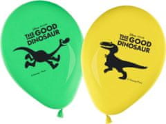 TWM Balónky The Good Dinosaur 28 cm žlutá / zelená 8 ks