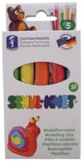 TWM Schul-Knet Clay 5 Colors 90 gramů