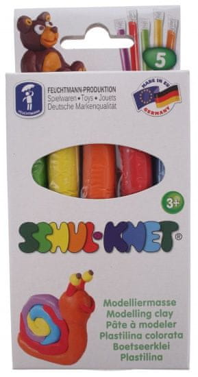 TWM Schul-Knet Clay 5 Colors 90 gramů