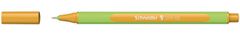 TWM Line-Up jemná linka 0,4 mm 16 cm, guma zelená / světle oranžová