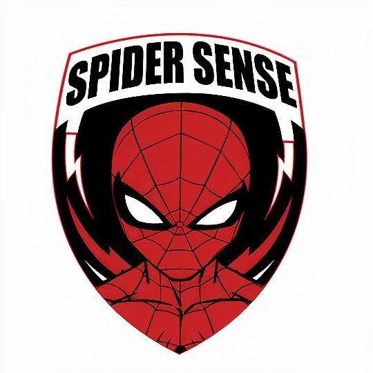 TWM polštář Polyester Spiderman 35 x 35 cm červená / černá / bílá