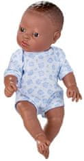 TWM baby doll Newborn 30 cm junior vinyl / textil bílá / modrá