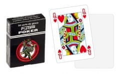 TWM hrací karty Poker bílý karton