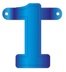 TWM výkres kyvadla "1" 12,5 x 11 cm modrý karton