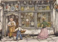 TWM puzzle Anton Pieck The Clock Shop 1000 dílků