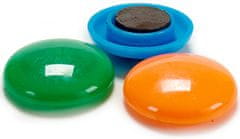 TWM magnety 2,5 cm zelená / oranžová / modrá 3 ks