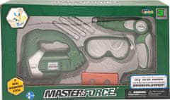 TWM Masterforce junior zelená / šedá sada nástrojů 7 kusů