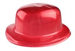 TWM metalický červený klobouk jedné velikosti