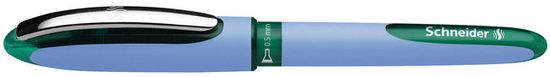 TWM Jedno hybridní kuličkové pero N 0,5 mm, zelená / modrá guma