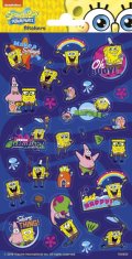 TWM Spongebob samolepky 10 x 20 cm papír 30 ks