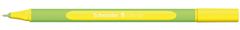 TWM Line-Up jemná linka 0,4 mm 16 cm, gumová zelená / neonově žlutá