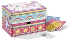 TWM Glitter Box Craft Kit Girls Unicorns 3 kusy