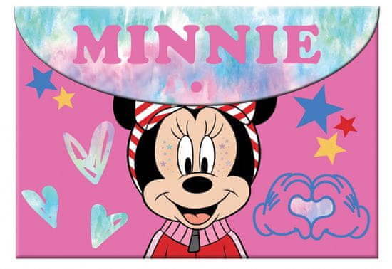 TWM prezentační složka Minnie Mouse A4 polypropylen růžová / modrá