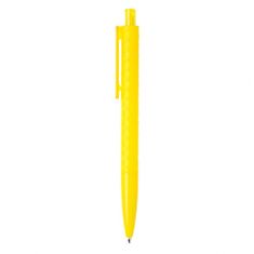 TWM Kuličkové pero X314 x 1,1 cm ABS / žlutý polykarbonát
