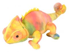 TWM plyšový chameleon junior 20 cm plyš oranžovožlutý