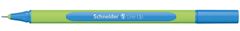 TWM Line-Up jemná linka 0,4 mm 16 cm, guma jablkově zelená / modrá