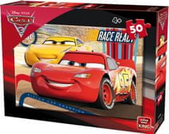 TWM puzzle Disney Cars 3 junior karton 50 dílků