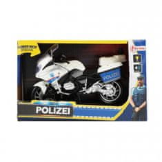 TWM Policejní motorka De junior 22 x 9,5 x 14 cm bílá